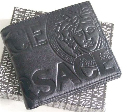 versace mens wallets|gianni versace wallet price.